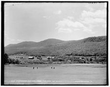 Mount Pleasant golf links, toward fifth green from tee no. 5, between 1890 and 1901. Creator: Unknown