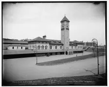 Mount Royal Station, Baltimore, c1902. Creator: William H. Jackson