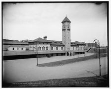 Mount Royal Station, Baltimore, c1902. Creator: William H. Jackson