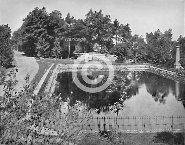 'Mount Royal Park, Montreal', c1897. Creator: Unknown.