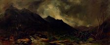 Mount Rolleston, Otira Gorge, West Coast, New Zealand, c1911. Creator: Petrus van der Velden