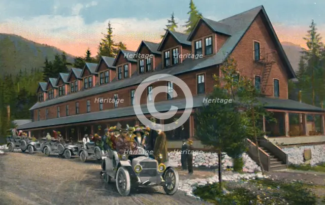 'Mount Rainier National Park Inn', c1916. Artist: Asahel Curtis.
