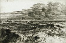Mount's Bay, 1868. Creator: Francis Seymour Haden