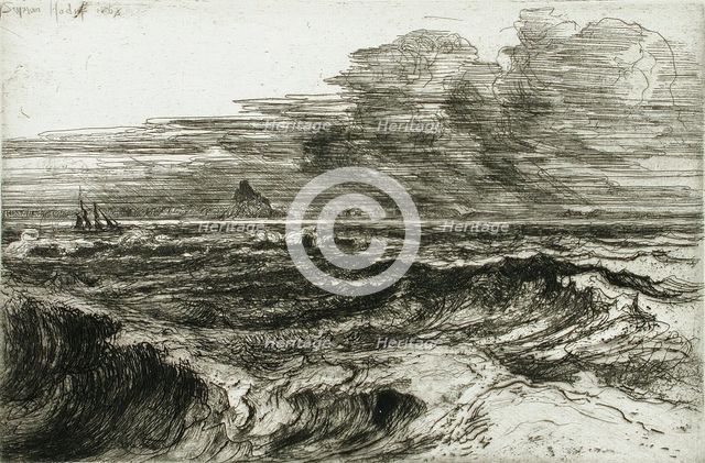 Mount's Bay, 1868. Creator: Francis Seymour Haden.