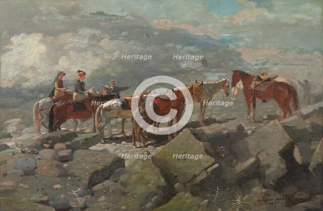 Mount Washington, 1869. Creator: Winslow Homer.