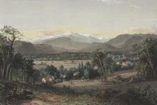 Mount Washington from the Valley of Conway, 1851. Creator: James Smillie