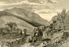 Mount Washington, from the Conway Road 1872. Creator: John J. Harley