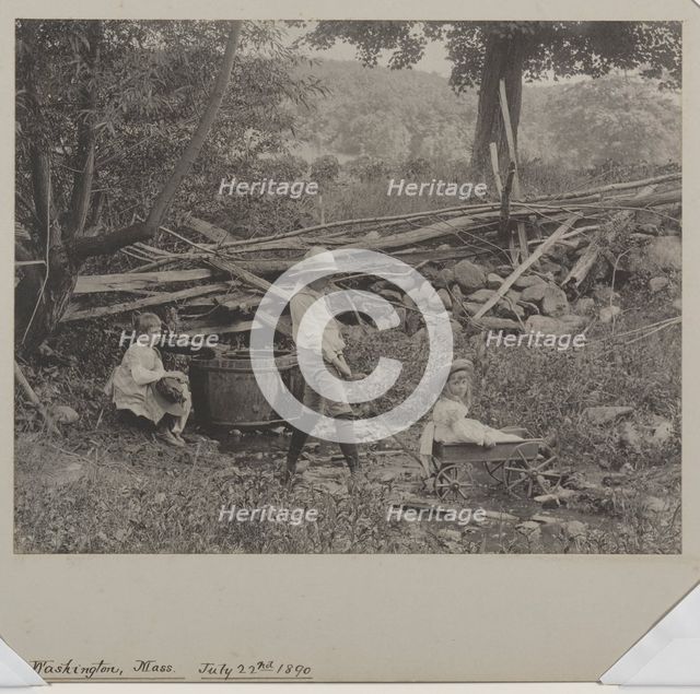 Mount Washington, Massachusetts, July 22, 1890, 1890. Creator: Robert Stuart Redfield (American, 1849-1923).