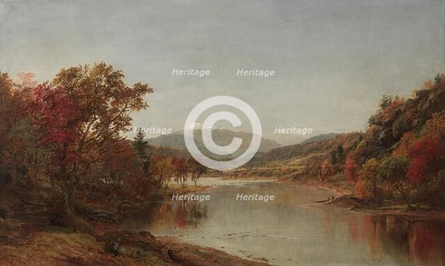 Mount Washington, New Hampshire, 1870. Creator: Jasper F. Cropsey (American, 1823-1900).