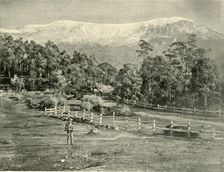 Mount Wellington, from the Huon Road 1901. Creator: Unknown