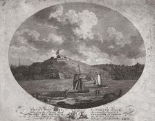 Mount Wise Fort, Plymouth Dock. 1780. Artist: Benjamin Thomas Pouncy