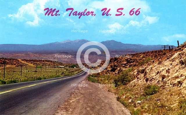 Mount Taylor, near Grants, New Mexico, USA, 1965. Artist: Unknown