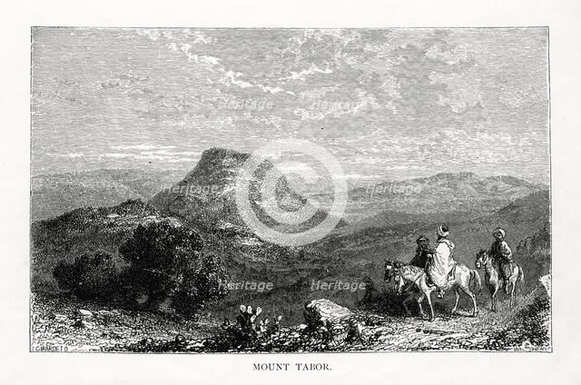 'Mount Tabor', 19th century. Artist: Whitehead