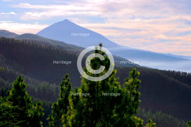 Mount Teide, volcano on Tenerife, Canary Islands, 2007. Creator: Peter Thompson.