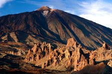 Mount Teide volcano, Parque Nacional del Teide, Tenerife, Canary Islands, 2007. Creator: Peter Thompson