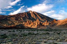 Mount Teide volcano, Parque Nacional del Teide, Tenerife, Canary Islands, 2007. Creator: Peter Thompson