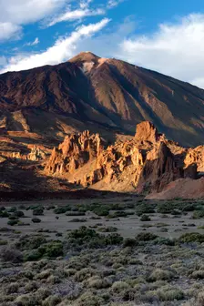 Mount Teide volcano, Parque Nacional del Teide, Tenerife, Canary Islands, 2007. Creator: Peter Thompson