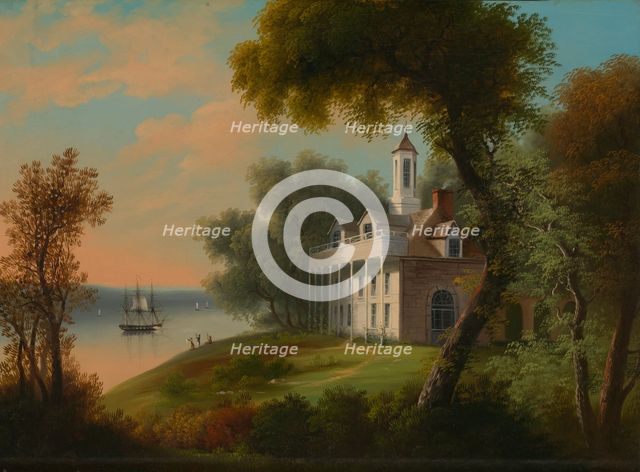 Mount Vernon, ca. 1850. Creator: Frances Mary Bellows.