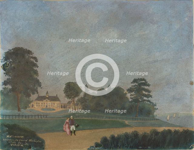 Mount Vernon, Home of General Washington, Virginia, n.d. Creator: Unknown.