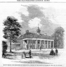 Mount Vernon, the Residence of Washington, 19th century