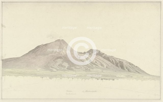 Mount Vesuvius, c.1811. Creator: Josephus Augustus Knip.