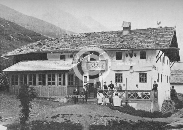 'Mountain Chalet, Tyrol', c1913. Artist: Charles JS Makin.