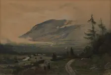 Mountain and Valley, 1893. Creator: James Henry Moser