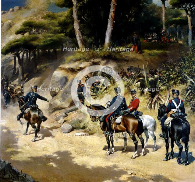 Mountain battery or 'Plasencia Cannons'.