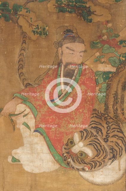 Mountain God (Sansin), 19th century. Creator: Anon.