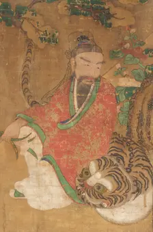 Mountain God (Sansin), 19th century. Creator: Anon