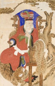 Mountain God (Sansin) (image 1 of 4), 19th century. Creator: Anon