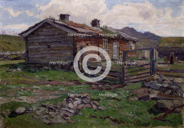 Mountain Farm, unknown date. Creator: Fredrik Borgen.