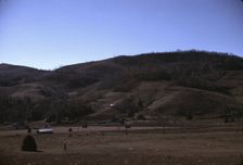 Mountain farm along the Skyline Drive, Virginia, ca. 1940. Creator: Jack Delano