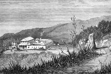 Mountain Hospital, Ascension Island, 1874. Creator: Unknown