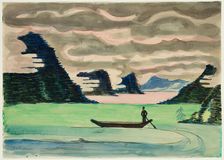 Mountain Lake, c1930. Creator: Ernst Kirchner