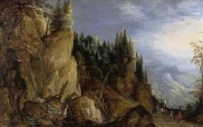 Mountain Landscape, 1620s. Creator: Joos de Momper, the younger