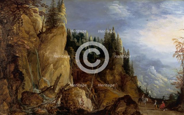 Mountain Landscape, 1620s. Creator: Joos de Momper, the younger.