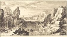 Mountain Landscape, 1673. Creator: Sebastien Le Clerc