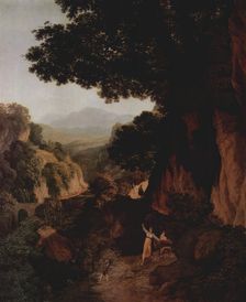 Mountain Landscape, 1798. Creator: Jacob Wilhelm Mechau