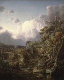 Mountain Landscape, 1854. Creator: William Louis Sonntag