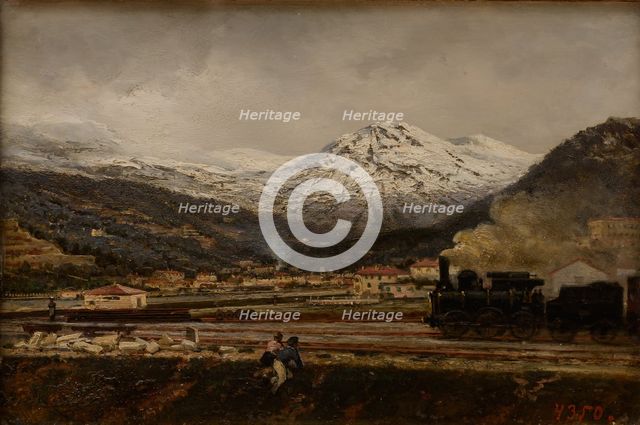 Mountain Landscape, 1865.