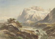Mountain landscape, 1869. Creator: Willem Jan van den Berghe