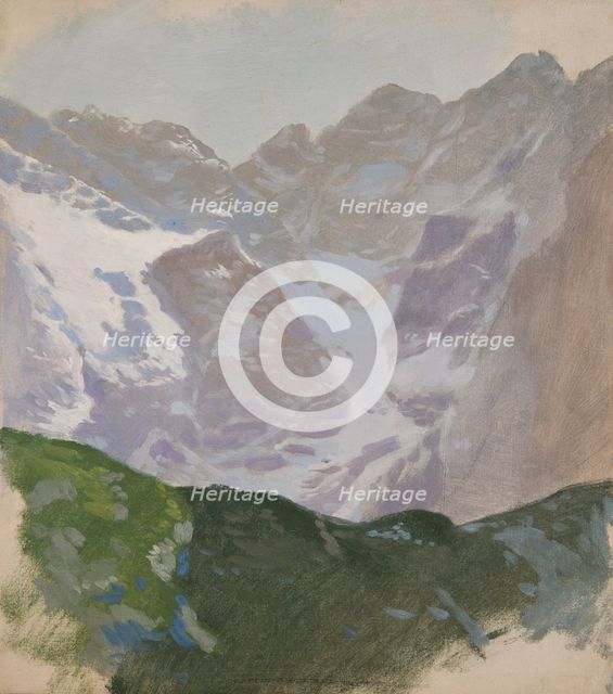Mountain Landscape, 1896. Creator: Antoni Piotrowski.