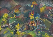 Mountain Landscape, 1940-1944. Creator: Arnold Peter Weisz-Kubincan