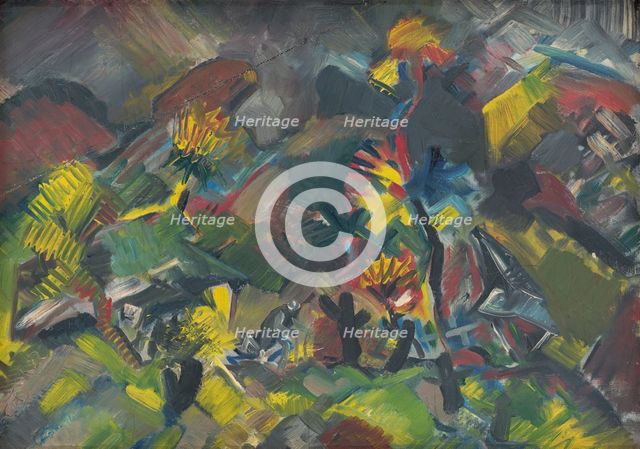 Mountain Landscape, 1940-1944. Creator: Arnold Peter Weisz-Kubincan.