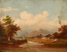 Mountain Landscape, 19th century. Creator: Unknown