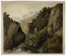 Mountain Landscape, n.d. Creator: Unknown