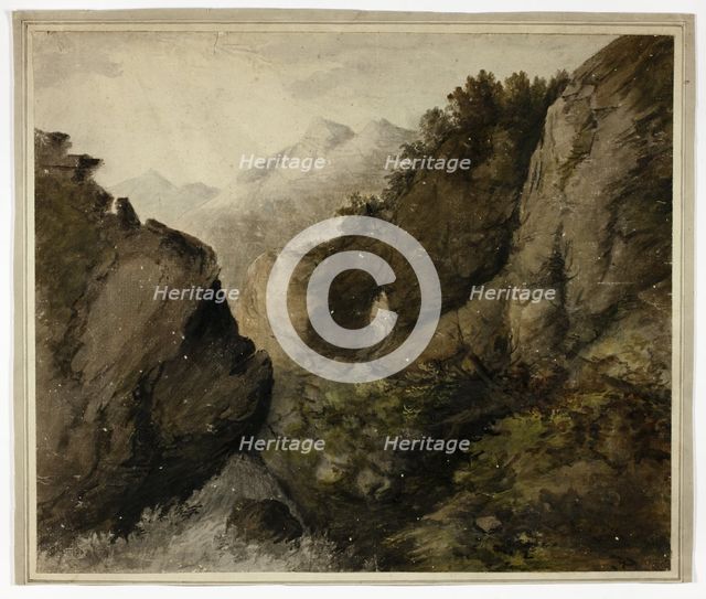 Mountain Landscape, n.d. Creator: Unknown.