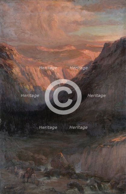 Mountain Landscape, c1900-1930s. Creator: Arthur George Walker.