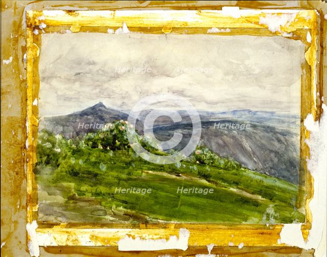 Mountain Landscape, Highlands, North Carolina, 1889. Creator: Henry Ossawa Tanner.